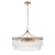 Lampa wisząca mosiężna szklana 7-punktowa 112574 z serii Marietta Grand - Endon Lighting