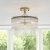 Lampa sufitowa mosiężna szklana 3-punktowa 112575 z serii Marietta - Endon Lighting