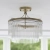 Lampa sufitowa mosiężna szklana 3-punktowa 112575 z serii Marietta - Endon Lighting