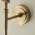 Kinkiet metalowy mosiężny szczotkowany 1-punktowy 113151 z serii Chester - Endon Lighting