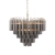 Lampa wisząca mosiężna szklana 12-punktowa 114197 z serii Toulouse - Endon Lighting
