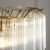 Żyrandol mosiężny szklany 12-punktowy 114199 z serii Toulouse - Endon Lighting