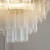 Żyrandol mosiężny szklany 12-punktowy 114199 z serii Toulouse - Endon Lighting