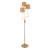Lampa podłogowa mosiężna 3-punktowa z rafii 114222 z serii Wriggle - Endon Lighting