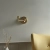 Kinkiet metalowy mosiężny regulowany 115073 z serii Step Fold - Endon Lighting