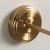 Kinkiet metalowy mosiężny szczotkowany 1-punktowy 115074 z serii Step T Bar - Endon Lighting