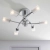 Lampa sufitowa chromowana 6-punktowa 146-6CH z serii HAVANA - Endon Lighting