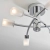 Lampa sufitowa chromowana 6-punktowa 146-6CH z serii HAVANA - Endon Lighting