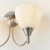 Kinkiet metalowy srebrny 2-punktowy 1805-2SC z serii Alton - Endon Lighting