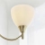 Lampa wisząca mosiężna 3-punktowa z białymi kloszami 1805-3AN z serii Alton - Endon Lighting