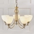 Lampa wisząca mosiężna 5-punktowa 1805-5AN z serii Alton - Endon Lighting