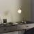 Lampa biurkowa mosiężna z białym kloszem 652-TLAN z serii Range - Endon Lighting
