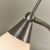Lampa biurkowa metalowa srebrna z białym kloszem 652-TLSC z serii Range - Endon Lighting