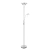 Lampa podłogowa metalowa srebrna z czytnikiem ROME-CH z serii ROME - Endon Lighting