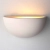 Kinkiet ścienny ceramiczny biały półokrągły UG-WB-A z serii PRIDE - Endon Lighting