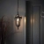 Lampa wisząca zewnętrzna czarna metalowa IP44 YG-3503 z serii DRAYTON - Endon Lighting