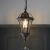 Lampa wisząca zewnętrzna czarna metalowa IP44 YG-3503 z serii DRAYTON - Endon Lighting