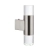 Kinkiet zewnętrzny metalowy srebrny dwupunktowy YG-7501 z serii GRANT - Endon Lighting