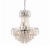 Żyrandol kryształowy srebrny 6-punktowy 96826-CH z serii Amadis - Endon Lighting