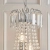 Żyrandol kryształowy srebrny 6-punktowy 96826-CH z serii Amadis - Endon Lighting
