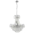 Żyrandol kryształowy srebrny 6-punktowy 96826-CH z serii Amadis - Endon Lighting