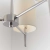 Lampa sufitowa 3-punktowa chromowana z białymi abażurami BRIO-3CH z serii BRIO - Endon Lighting