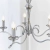 Lampa wisząca metalowa srebrna 5-punktowa KORA-5CH z serii Kora - Endon Lighting