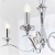 Lampa wisząca metalowa srebrna 5-punktowa KORA-5CH z serii Kora - Endon Lighting