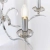 Lampa wisząca metalowa srebrna 5-punktowa KORA-5CH z serii Kora - Endon Lighting
