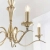 Żyrandol metalowy mosiężny 5-punktowy KORA-5AB z serii KORA - Endon Lighting