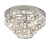 Plafon chromowany kryształowy 4-punktowy MOTOWN-4CH z serii MOTOWN - Endon Lighting