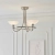 Lampa sufitowa metalowa srebrna 3-punktowa CAGNEY-3SC z serii Cagney - Endon Lighting