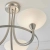 Lampa sufitowa metalowa srebrna 3-punktowa CAGNEY-3SC z serii Cagney - Endon Lighting
