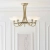 Lampa sufitowa złota metalowa 5-punktowa CAGNEY-5AB z serii CAGNEY - Endon Lighting