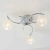 Lampa sufitowa chromowana 3-punktowa szklana BOYER-3CH z serii BOYER - Endon Lighting