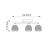 Lampa sufitowa chromowana 3-punktowa szklana BOYER-3CH z serii BOYER - Endon Lighting