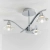 Lampa sufitowa chromowana szklana 3-punktowa LANGELLA-3CH z serii LANGELLA - Endon Lighting
