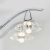 Lampa sufitowa chromowana szklana 5-punktowa LANGELLA-5CH z serii LANGELLA - Endon Lighting
