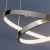 Lampa wisząca LED chromowana okrągła 45cm KLINE-2CH z serii KLINE - Endon Lighting