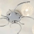Lampa sufitowa chromowana 5-punktowa BOYER-5CH z serii BOYER - Endon Lighting
