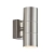 Kinkiet zewnętrzny metalowy srebrny 2-punktowy EL-40095 z serii Canon - Endon Lighting