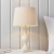 Lampa stołowa kremowa drewniana z abażurem 48cm MARSHAM-TLIV z serii MARSHAM - Endon Lighting
