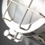 Lampa podłogowa metalowa srebrno-czarna na trójnogu EH-NAUTICAL-FL z serii NAUTICAL - Endon Lighting