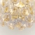 Lampa sufitowa kryształowa złota 2-punktowa FARGO-BP z serii FARGO - Endon Lighting