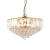 Lampa wisząca kryształowa złota 6-punktowa FARGO-18BP z serii FARGO - Endon Lighting