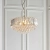Lampa wisząca kryształowa złota 6-punktowa FARGO-18BP z serii FARGO - Endon Lighting