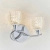 Kinkiet chromowany dwupunktowy ze szklanymi kloszami BOYER-2WBCH-L z serii BOYER - Endon Lighting