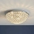Plafon kryształowy okrągły chromowany 3-punktowy 60103 z serii Chryla - Endon Lighting