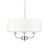 Lampa wisząca biała z tkaniny 3-punktowa 60129 z serii NIXON - Endon Lighting