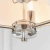 Lampa wisząca biała z tkaniny 3-punktowa 60129 z serii NIXON - Endon Lighting